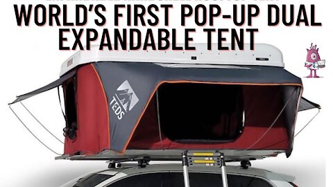 World’s First Pop-Up Dual Expandable Tent/ Cool Gadget on Amazon You Should Buy 2021/Tech Gadget