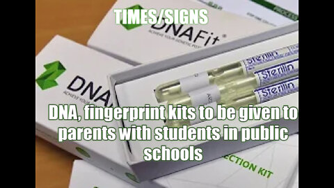 DNA, fingerprint kits to be given to parents with students in public schools