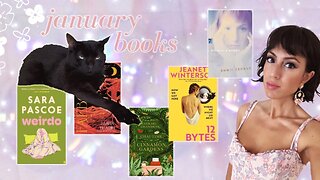 mother daughter tales, sapphic generals, AI sex bots & more books | january reading vlogs