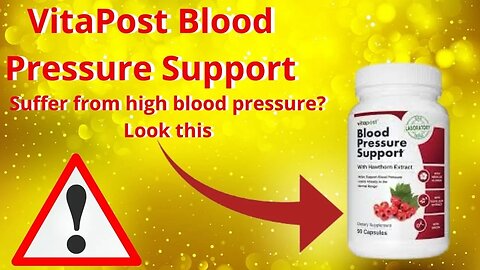 Revolutionary supplements for blood pressure control!