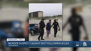 Pennsylvania homicide suspect arrested on Florida beach