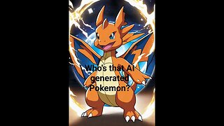 AI Generated Charizard #whosthatpokemon #pokemon