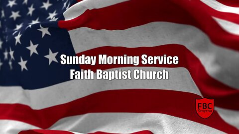 Sunday Morning Service 20240721