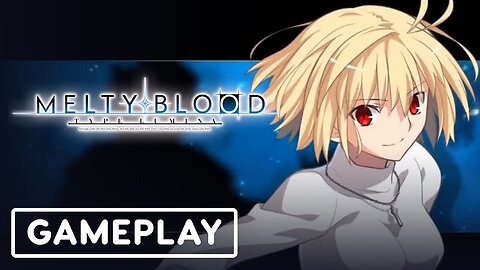 Melty Blood: Type Lumina - Official The Count of Monte Cristo VS Arcueid Gameplay #1 Trailer