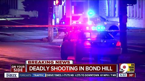 Man shot dead at Bond Hill gas station