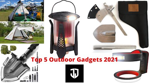 Top 5 Best Gadgets for Outdoor Camping and Trekking in 2021