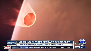You can see a replica of a Mars spacecraft in Denver