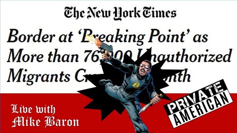 Launching from Thin Blue Line: Mike Baron's Private American