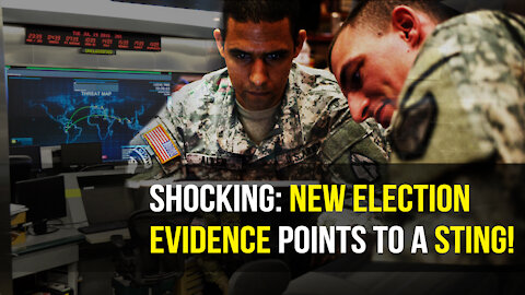 Special Report: SHOCKING: New Election Evidence points to a STING!