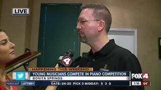 Young musicians prepare for piano competition