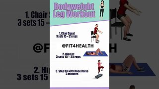 Body weight Leg workout transformation || Weight loss #shorts