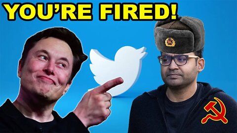 Elon Musk just FIRED the Communist CEO of Twitter and other executives! The PURGE has begun!