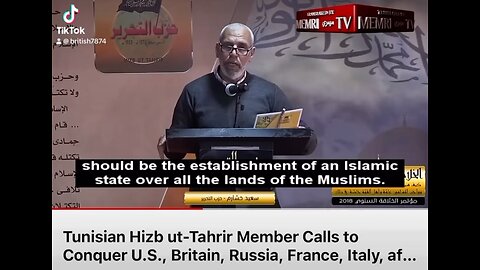 Muslim calling for world Islamic caliphate