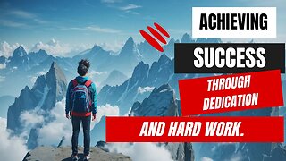 The Power of Sacrifice: Achieving Success Through Dedication and Hard Work.