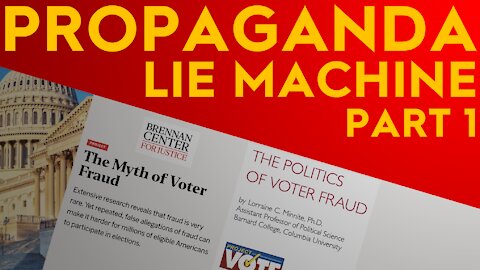 EXPOSED: Colombia U, ProjectVote.org, And The Election Fraud Propaganda Lie Machine Part 1