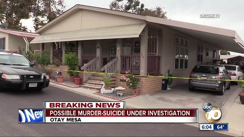 Police investigate possible murder-suicide