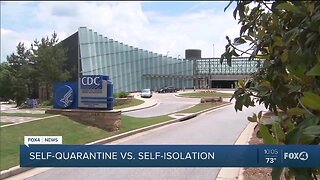 Self-quarantine vs. Self-isolation