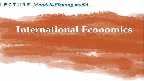 Mundell–Fleming model / IS-LM-BoP model