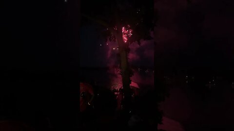 Amazing Fireworks At Million Dollar Lakefront Wayzata House