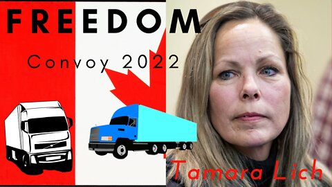 Tamara Lich ( I Am Offended ) Freedom Convoy 2022 Press Conference