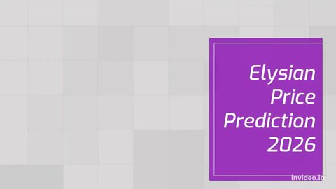 Elysian Price Prediction 2022, 2025, 2030 ELY Price Forecast Cryptocurrency Price Prediction
