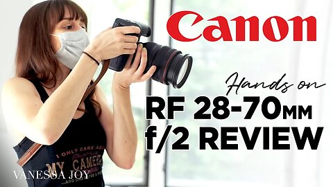 Canon RF 28-70mm F2 : Best Lens for WEDDINGS!?? (Review)