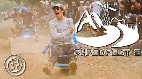 First Ever Slopestyle Trick Comp! IN THE WOODS?!? // TFL VLOG
