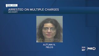 One woman facing multiple charges after fight leads to flooding