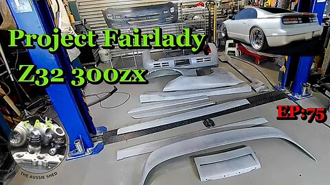 Bodywork Prep, Project Fairlady Z32 300zx Twin Turbo EP:75
