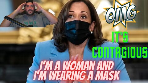 'I am Kamala Harris, my pronouns are she and her, and I am a woman sitting at the table'