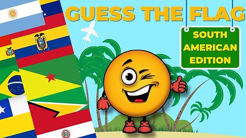 Guess the Flag South America | Can You Guess All South American Country by its Flag