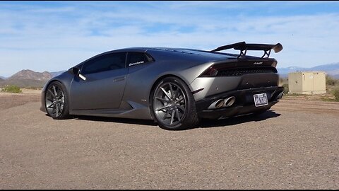 2015 Lamborghini Huracan LP 610-4 in Matte Grey & V10 Sound & Ride My Car Story with Lou Costabile
