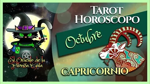 🌸CAPRICORNIO🌸octubre 2022🧙‍♂️ 🆃🅰🆁🅾🆃 Predicción signos del HORÓSCOPO 😺