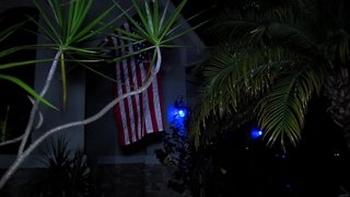 Neighborhood decked out in blue for autism awareness
