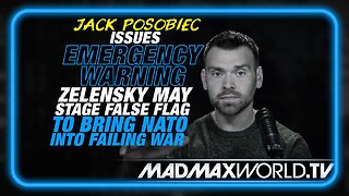 Jack Posobiec Issues EMERGENCY WARNING: Desperate Zelensky May Stage False Flag to Bring NATO