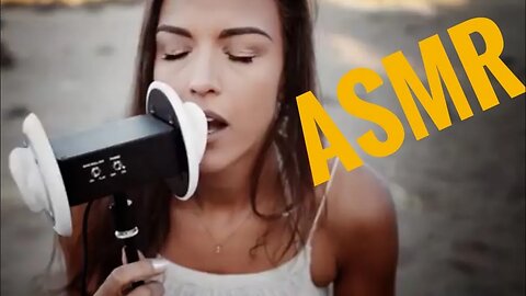 ASMR Gina Carla 👂🏼🏝 Greek Style Soft Whispering! Background Beach Noise!