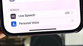 Fix Personal Voice Not Showing on iPhone iOS 17