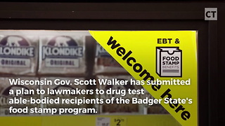 Scott Walker Pushes Drug Testing for Food Stamps