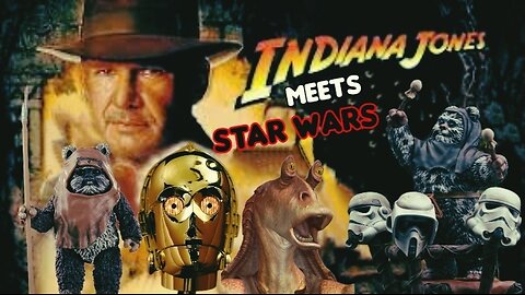 INDIANA JONES MEETS STAR WARS