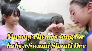 Fun indoor playground for family at play area - nursery rhymes song for baby@Swami Shanti Dev