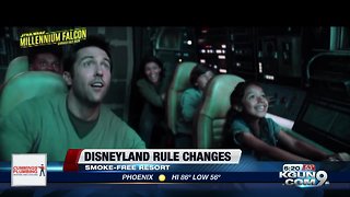 Disney Parks to ban designated smoking areas, oversized strollers