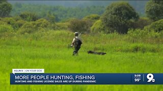 More people hunting and fishing