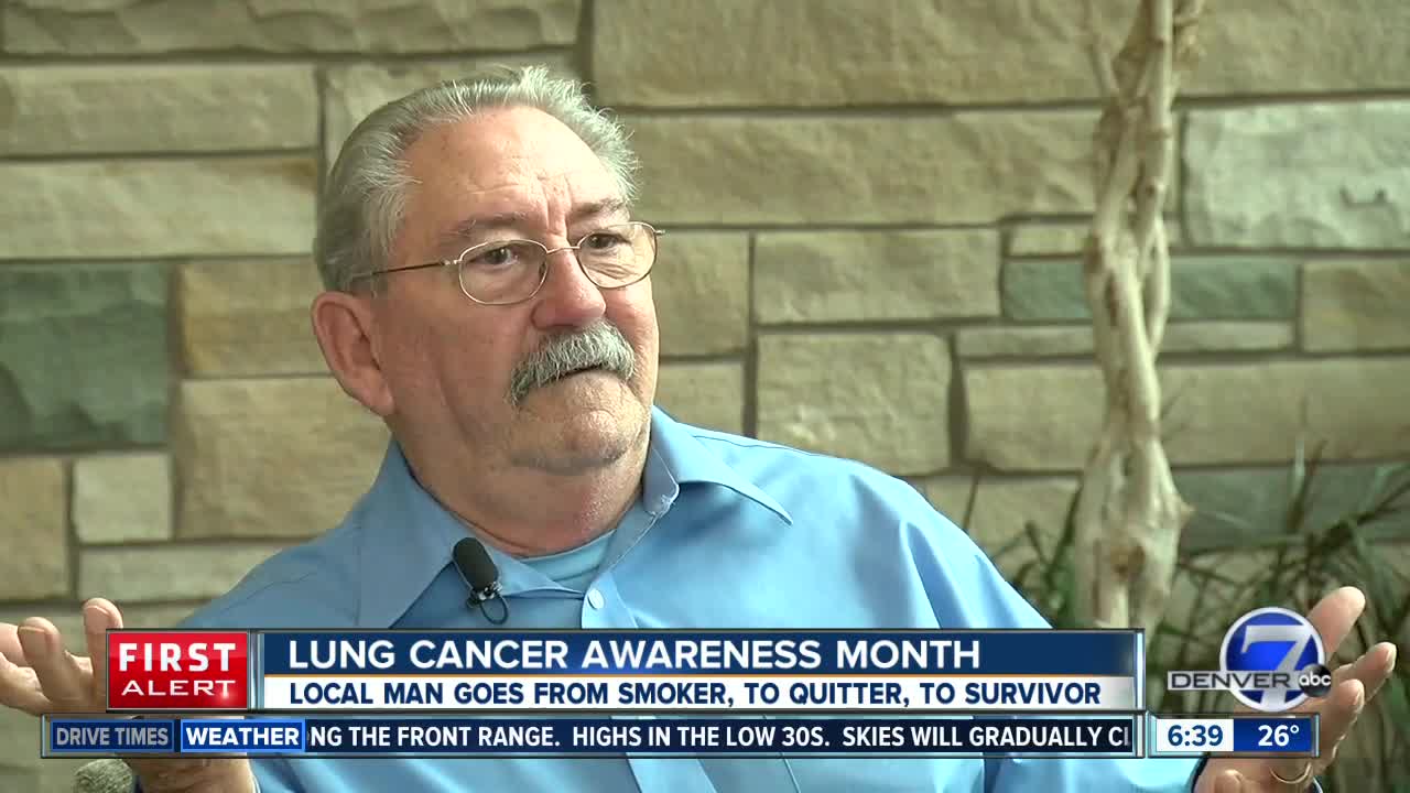 Colorado man says early lung cancer detection saved his life