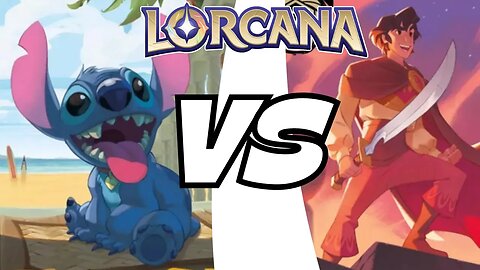 Lorcana TCG: Ruby/Sapphire VS Amber/Steel | ALADDIN IS YELLOW ULTIMATE COUNTER!