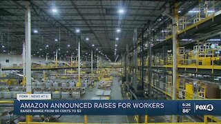 Amazon workers getting raises