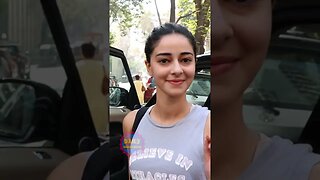 Ananya Panday Snapped At Yoga Class In Bandra