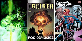Comic Book Final Order Cutoff March 13/14