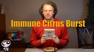 JiMMY Immune Citrus Burst Protein Bar Review - Immunity Health Support