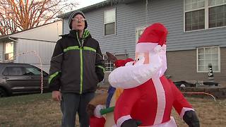 Christmas Grinches deflate holiday for 2 families