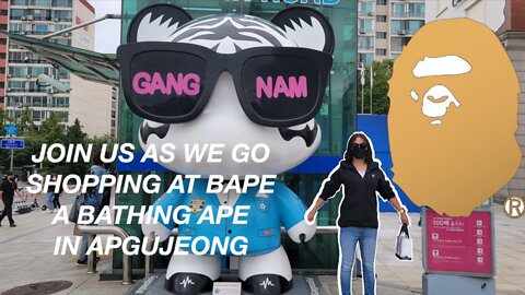 We Go To The BAPE Store In Apgujeong And Explore The Wealthiest Neighborhood In South Korea